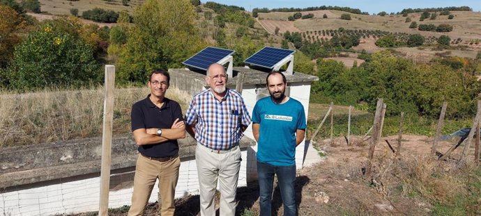 El agua de boca de Villaverde de Rioja mejora con un nuevo sistema de cloración alimentado con energía solar