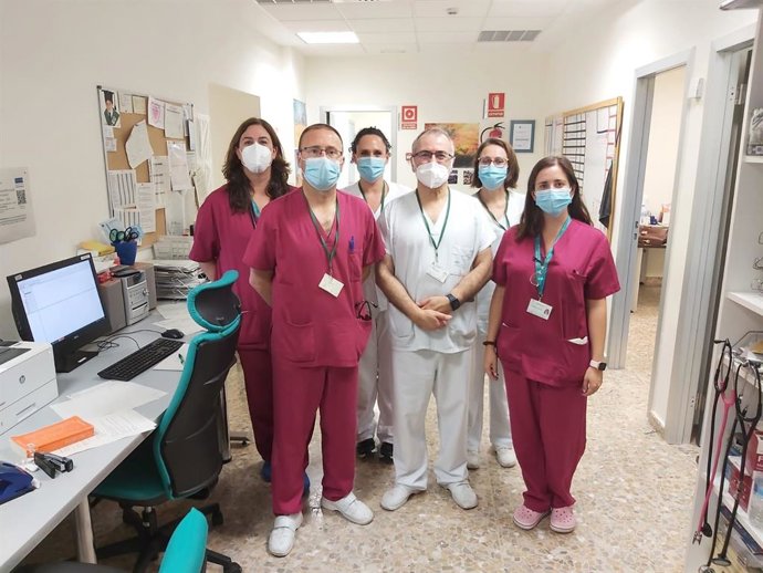Equipo de donación del Hospital Costa del Sol de Marbella