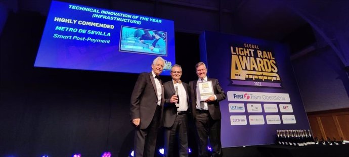 Entrega de los premios Global Light Rail Awards