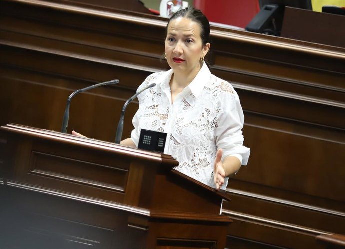 La diputada del Grupo Parlamentario Popular y portavoz en materia educativa, Lorena Hernández