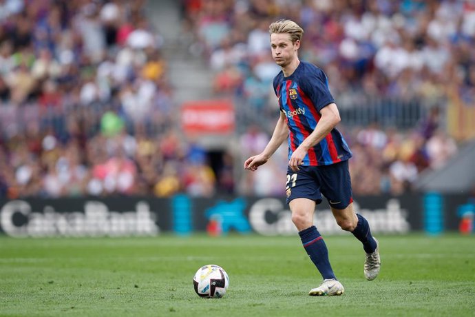 Frenkie de Jong con el FC Barcelona