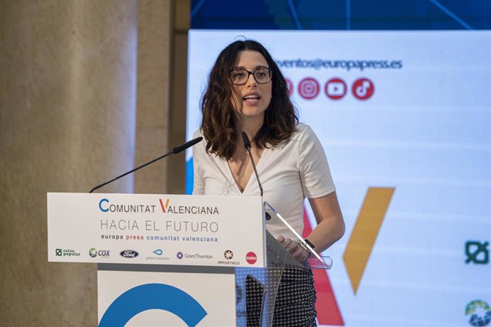 La vicepresidenta y portavoz del Consell, Aitana Mas