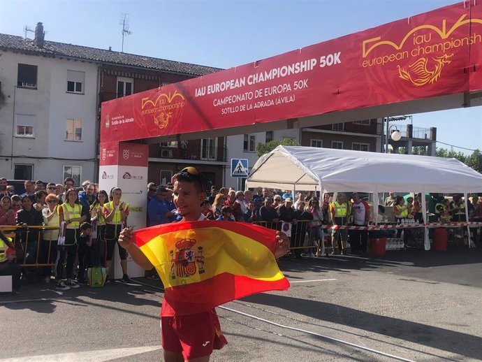 Houssame Benabbou se proclama campeón de Europa de 50 kilómetros
