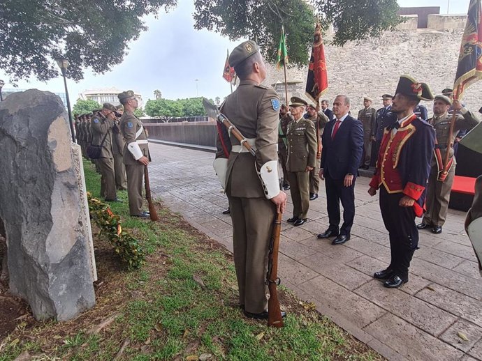 Las Palmas de Gran Canaria conmemora el 427 aniversario de la Batalla de La Naval