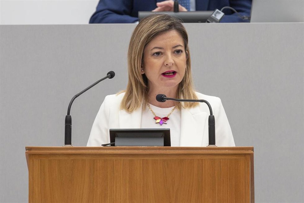 Archivo - La diputada regional del Partido Popular, María Dolores Valcárcel