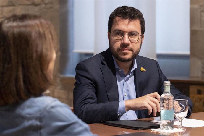 Aragons reunido en el Palau