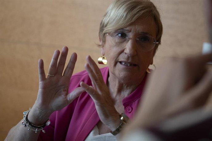 Archivo - La síndica del PSPV en Les Corts, Ana Barceló, 