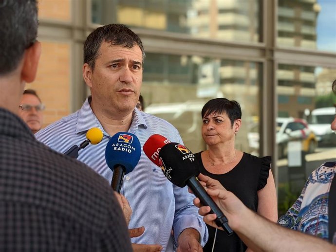 El Presidente de CHA, Joaquín Palacín.