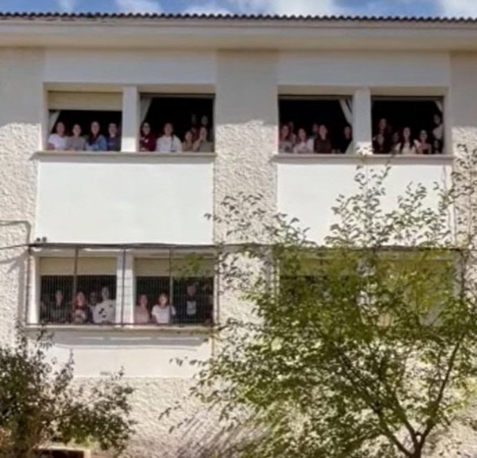 Imagen del vídeo de los alumnos del IES Pérez de Guzmán de Ronda
