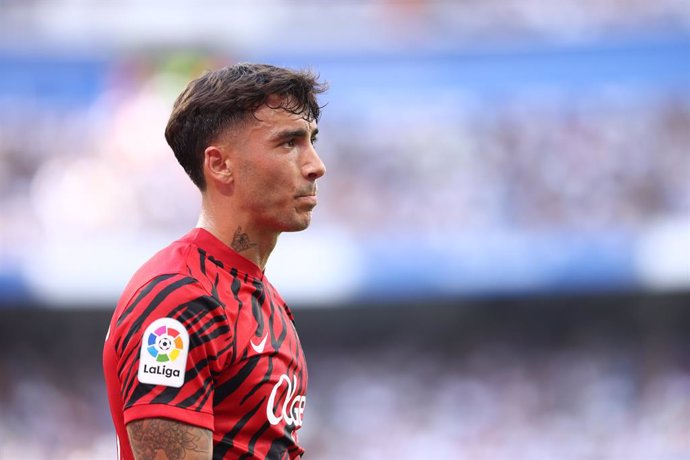 Antonio Sanchez of RCD Mallorca looks on during the Spanish League, La Liga Santander, football match played between Real Madrid and RCD Mallorca at Santiago Bernabeu stadium on September 11, 2022 in Madrid, Spain.