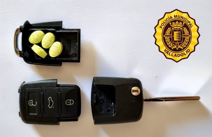 Foto de la Policía Municipal de Valladolid sobre el sucesos publicada en su cuenta oficial de Twitter