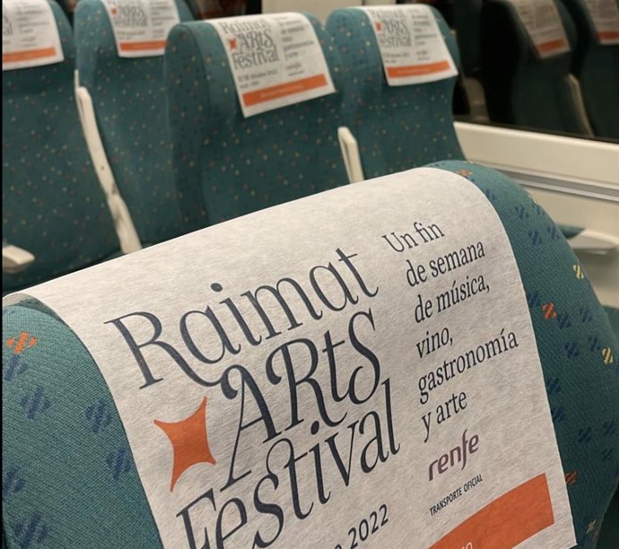 Renfe collabora amb el Raimat Arts Festival