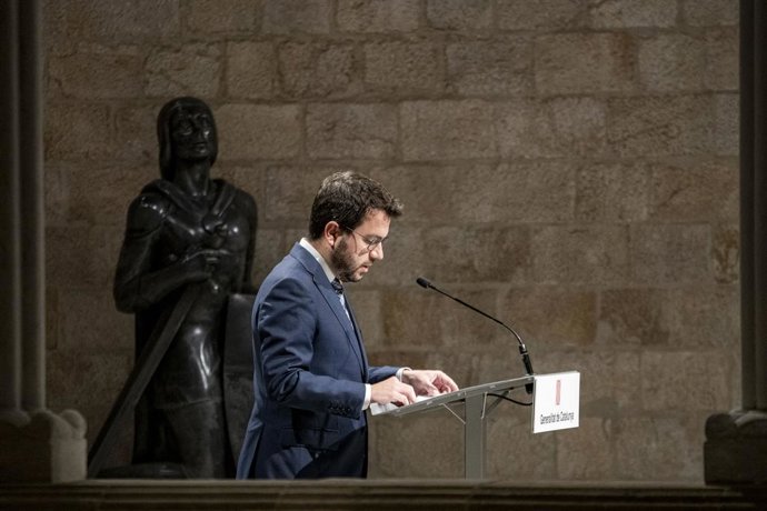 Aragons el divendres després de la sortida de Junts del Govern