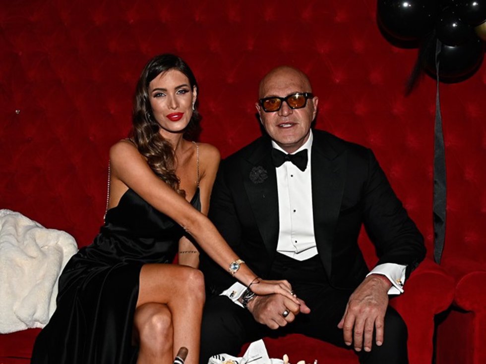 Archivo - Marta López y Kiko Matamoros en la celebración del 25 cumpleaños de la modelo