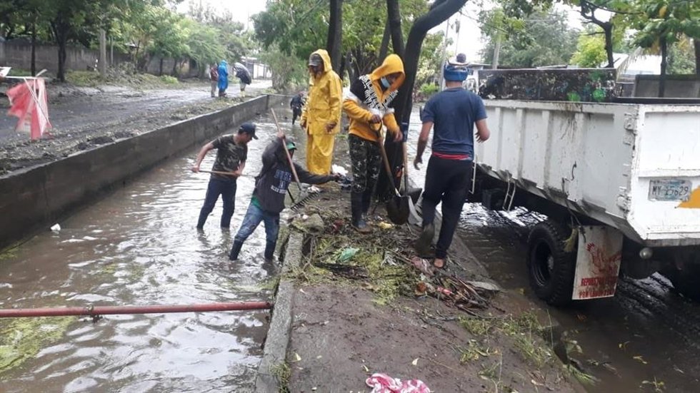 La tormenta 'Julia' a su paso por Nicaragua