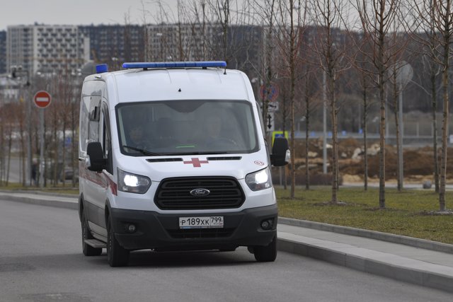 Ambulancia en Moscú, Rusia