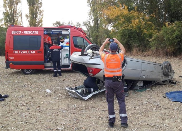 Imagen del accidente.