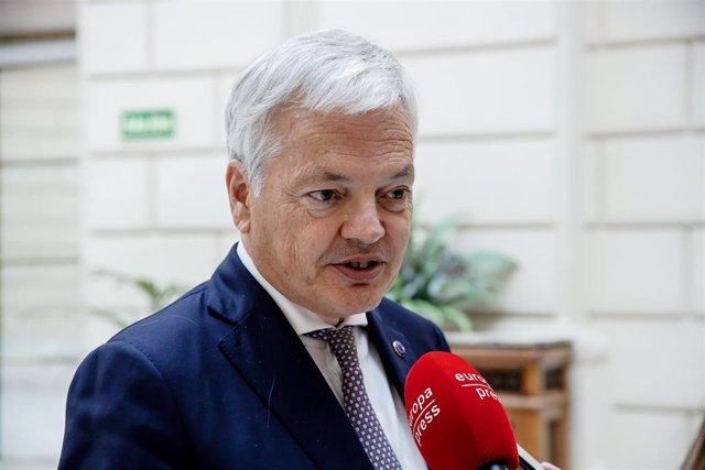 El comisario europeo de Justicia, Didier Reynders