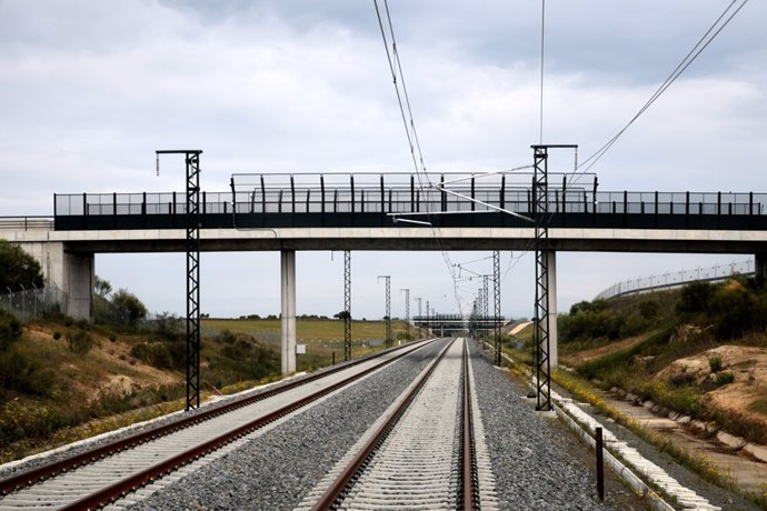 Obras del AVE en Extremadura