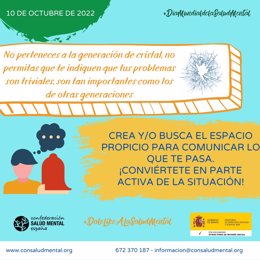 La Confederación Salud Mental España lanza una campaña para empoderar a los jóvenes en la defensa de su salud mental