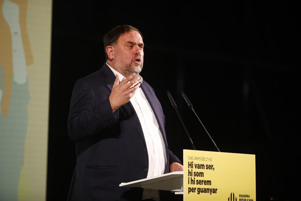 El líder de ERC, Oriol Junqueras, en una imagen de archivo.