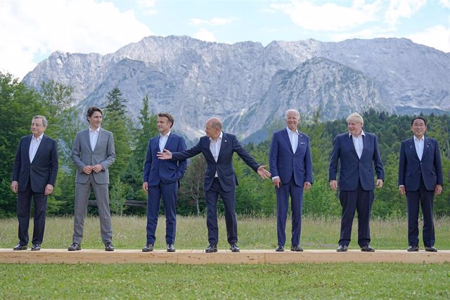 Archivo - Reunión de líderes del G7 en Elmau, Alemania