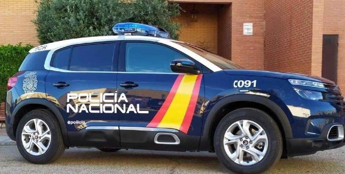 Archivo - Coche de la Policía Nacional