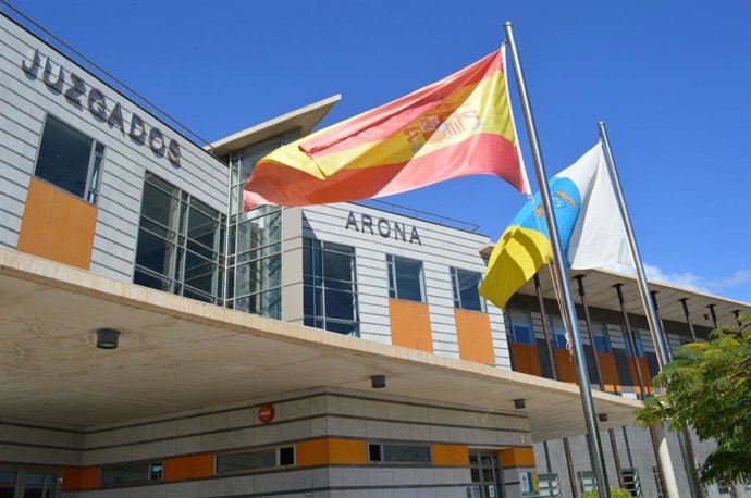 Archivo - Juzgados de Arona, en la isla de Tenerife.