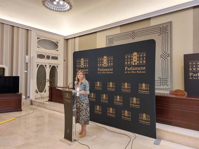 La coordinadora autonómica y portavoz parlamentaria de Cs, Patricia Guasp.