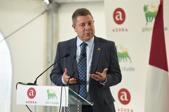 El presidente regional, Emiliano García-Page