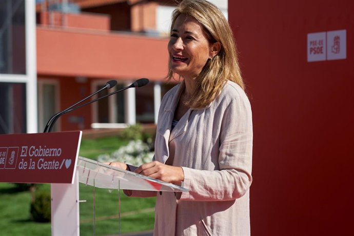 La ministra de Transportes, Movilidad y Agenda Urbana, Raquel Sánchez, en una imagen de archivo