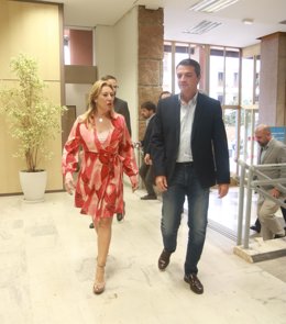 Carolina España y José María Bellido.