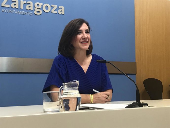 La vicealcaldesa y consejera municipal de Cultura y Proyección Exterior del Ayuntamiento de Zaragoza, Sara Fernández