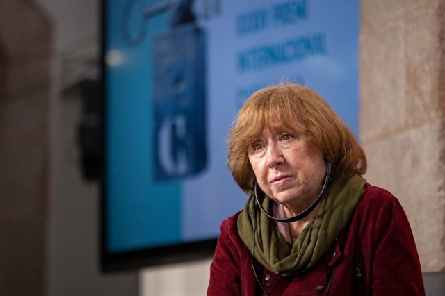 L'escriptora bielorussa i nova guanyadora del XXXIV Premi Internacional Catalunya, Svetlana Aleksiévitx