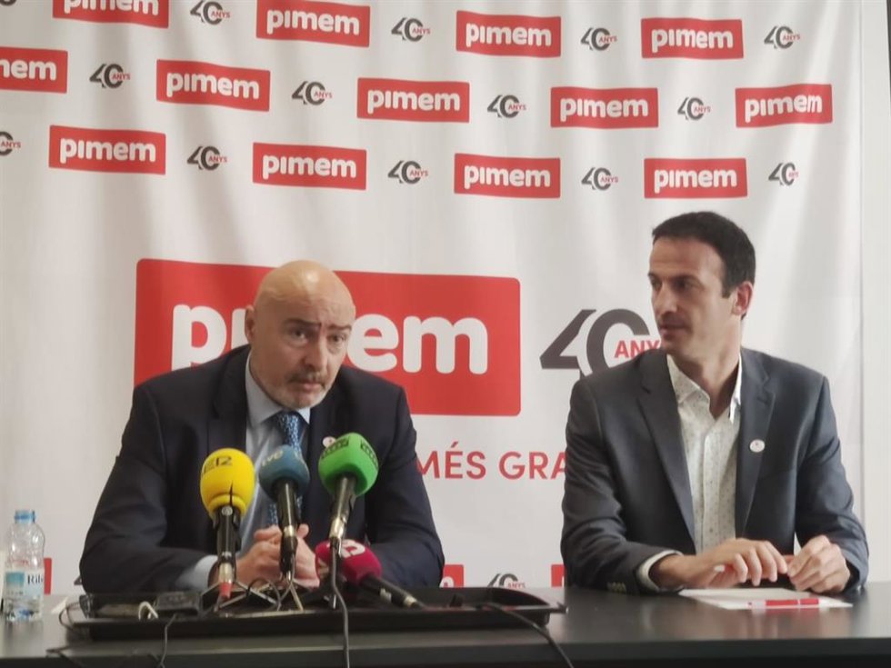 Archivo - El presidente de Conpymes, José María Torres