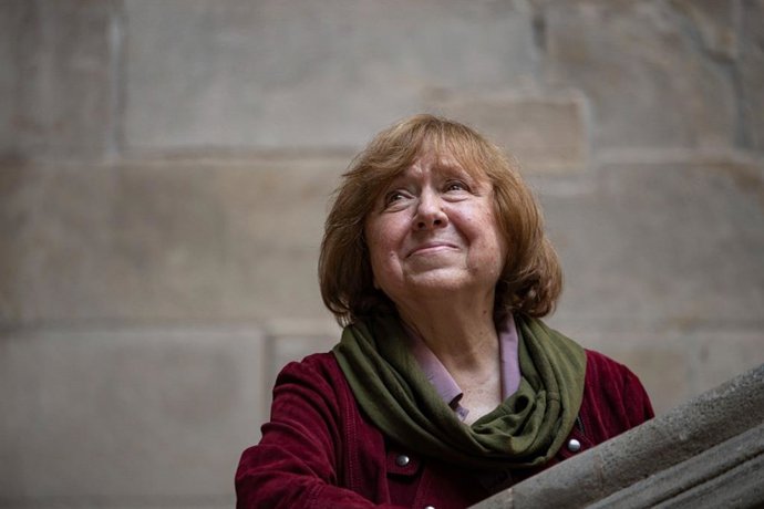 La escritora bielorrusa y ganadora del XXXIV Premio Internacional Catalunya Svetlana Alexievich