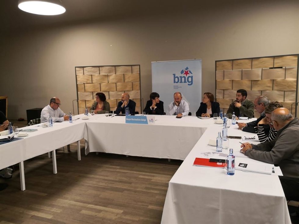 Reunión del BNG con representantes del sector pesquero afectado por el veto