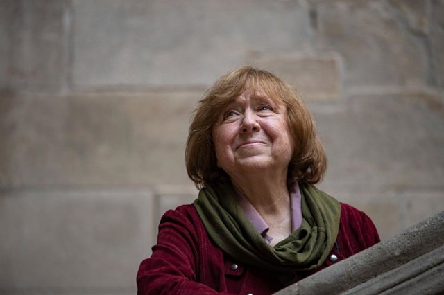 L'escriptora bielorussa i guanyadora del XXXIV Premi Internacional Catalunya, Svetlana Aleksiévitx