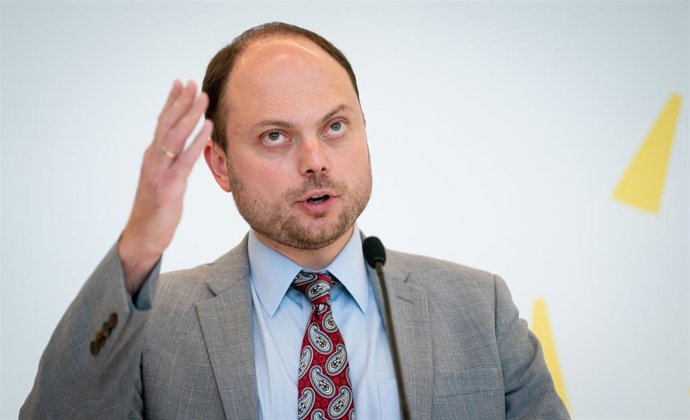 Archivo - El opositor ruso Vladimir Kara-Murza