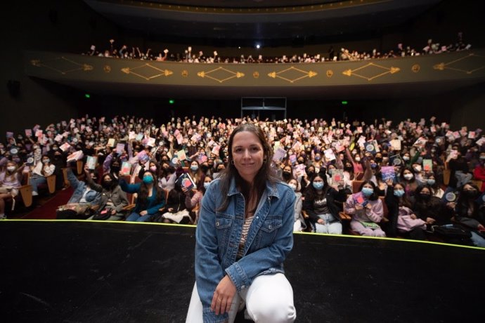 Alice Kellen en el Teatro Oriente en Santiago de Chile