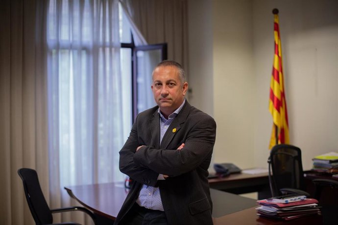 Archivo - El presidente del Consell de Treball, Econmic i Social de Catalunya, Toni Mora, durante una entrevista con Europa Press. Archivo