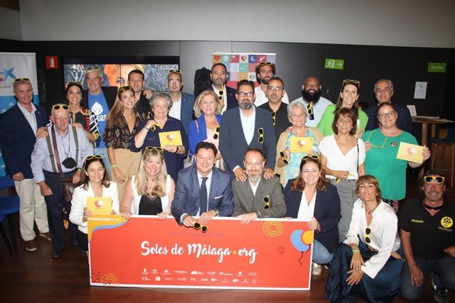 Presentación de las ONG beneficiarias de los Soles de Málaga 2023.