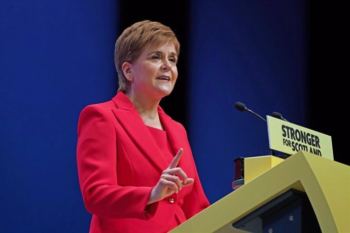 La ministra principal de Escocia, Nicola Sturgeon 