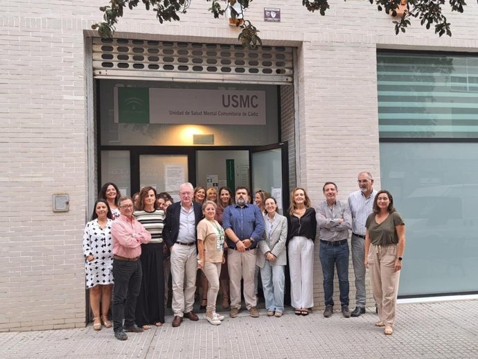 Equipo de la Unidad de Salud Mental del Hospital Puerta del Mar.