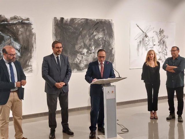 Inauguración de la exposición Die Fledermaus