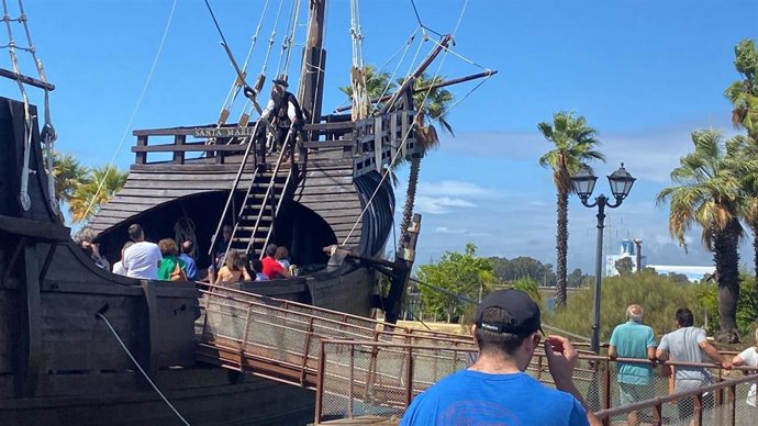 Muelle de las Carabelas.