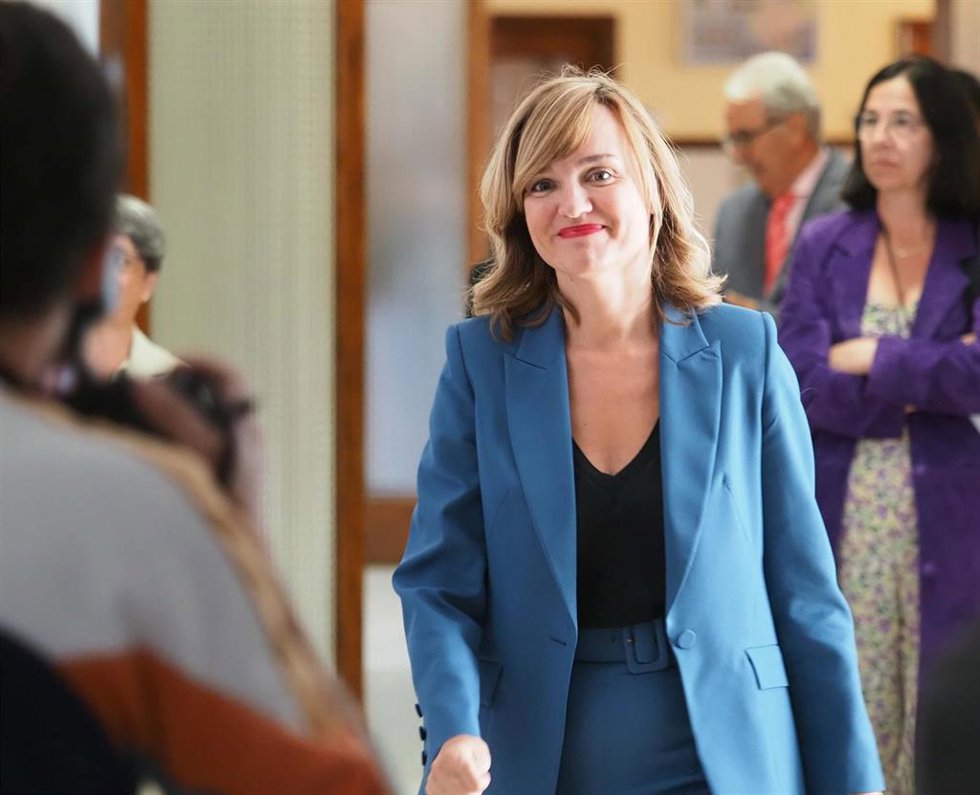 La ministra de Educación y Formación Profesional, Pilar Alegría
