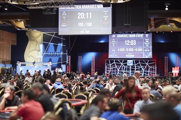 Archivo - El Winamax Poker Tour celebra su segunda edición desde noviembre de este año hasta marzo de 2023.