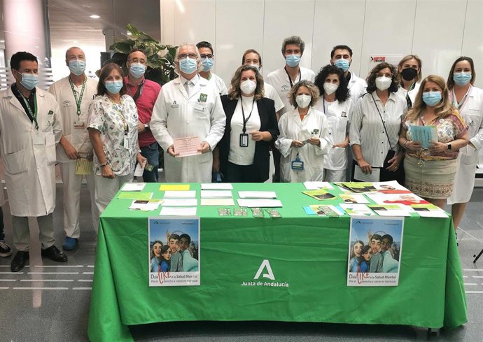 Actividad por el Día Internacional de la Salud Mental.