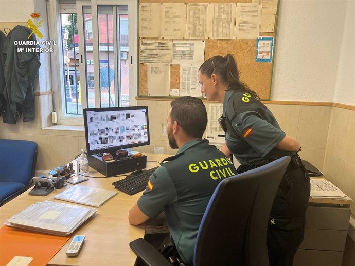 Archivo - Agentes de la Guardia Civil en imagen de archivo